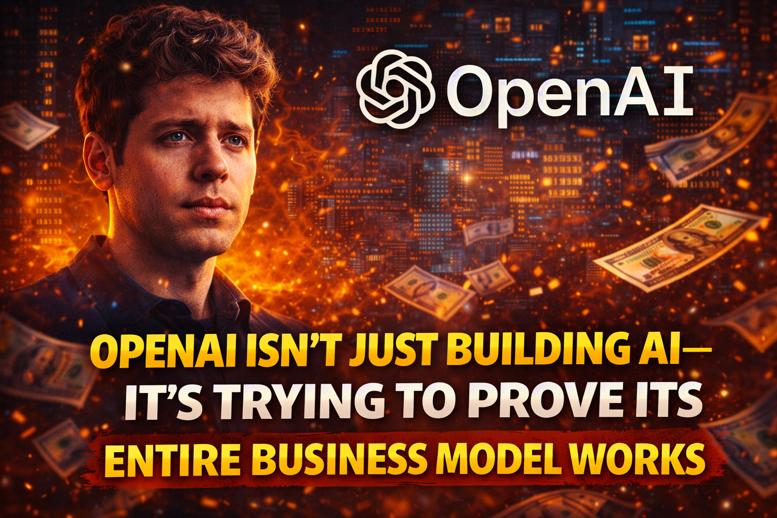 OpenAI Isn't Just Building AI — It's Trying to Prove Its Entire Business Model Works